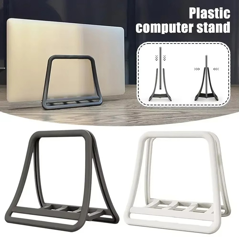 Vertical Laptop Stand - Supporto Verticale Antiscivolo per Laptop, Supporto