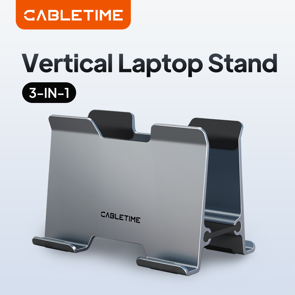 Vertical Laptop Stand - Supporto verticale per laptop CABLETIME in