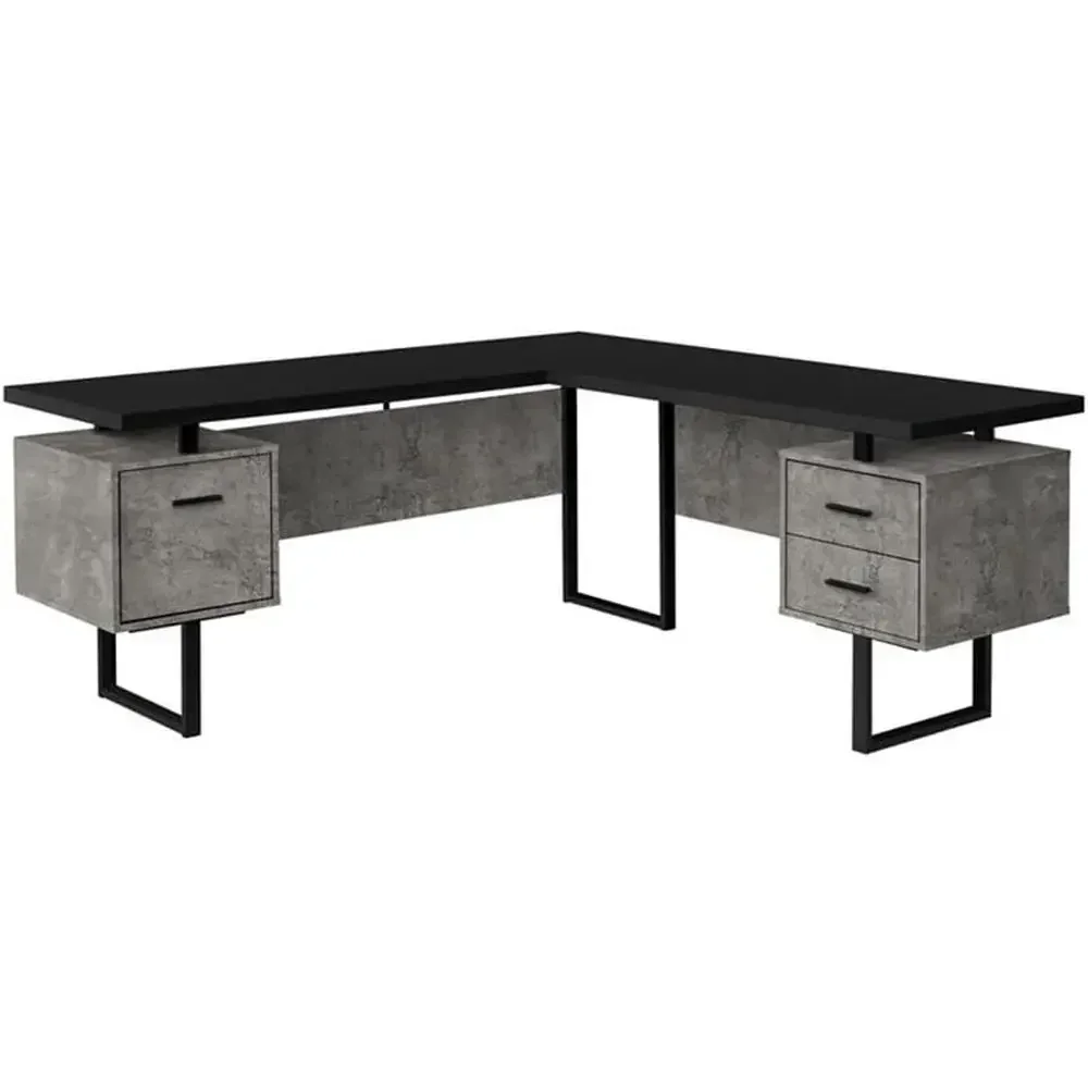 Desk Setup L Shaped - Scrivania a forma di L per
