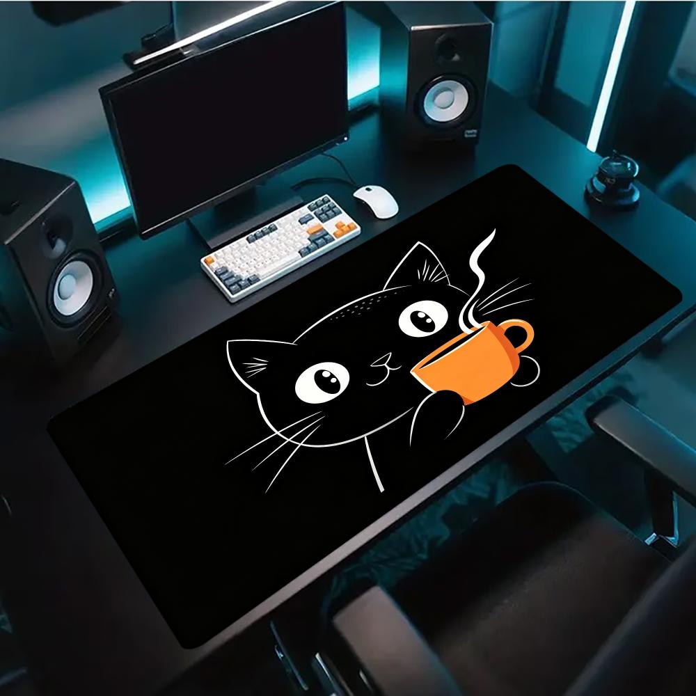 Desk Setup Pc And Laptop - Tappetino per Mouse da Gaming con