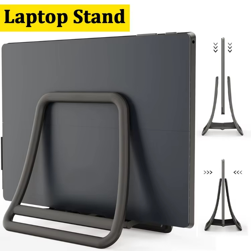 Vertical Laptop Stand - Supporto Verticale per Laptop Salvaspazio, Supporto