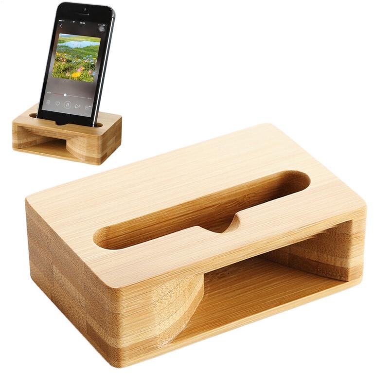 Desk Setup Speakers - Supporto per telefono Amplificatore per altoparlante