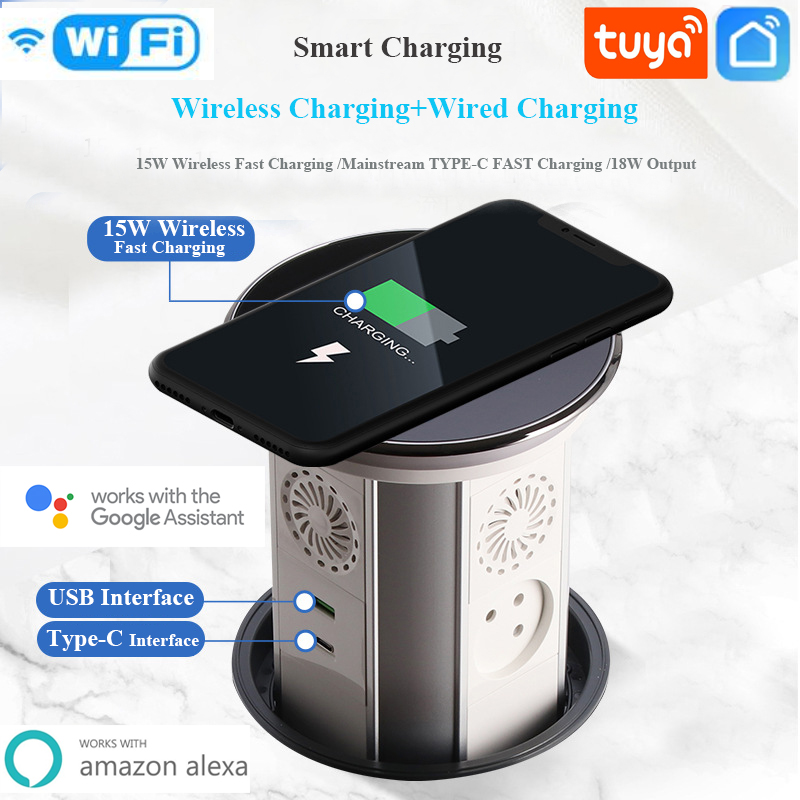 Desk Setup Speakers - WIFI Tuya Touch Tavolo pop-up con
