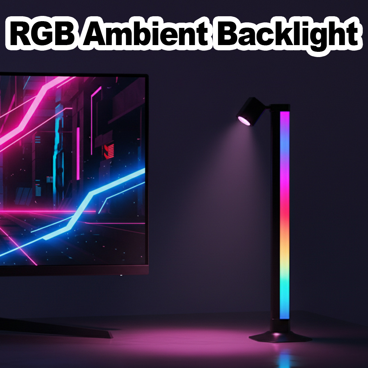 Desk Setup Rgb - Barra luminosa intelligente a LED RGB