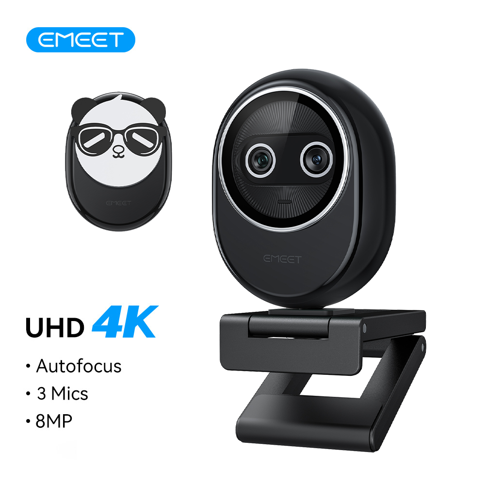 Desk Setup Streaming - Webcam 4K EMEET con Doppia Fotocamera