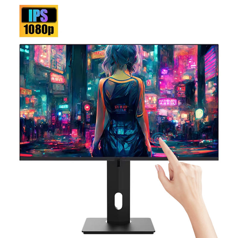 Desk Setup Speakers - Monitor Touch FYHXele 27 Pollici FHD