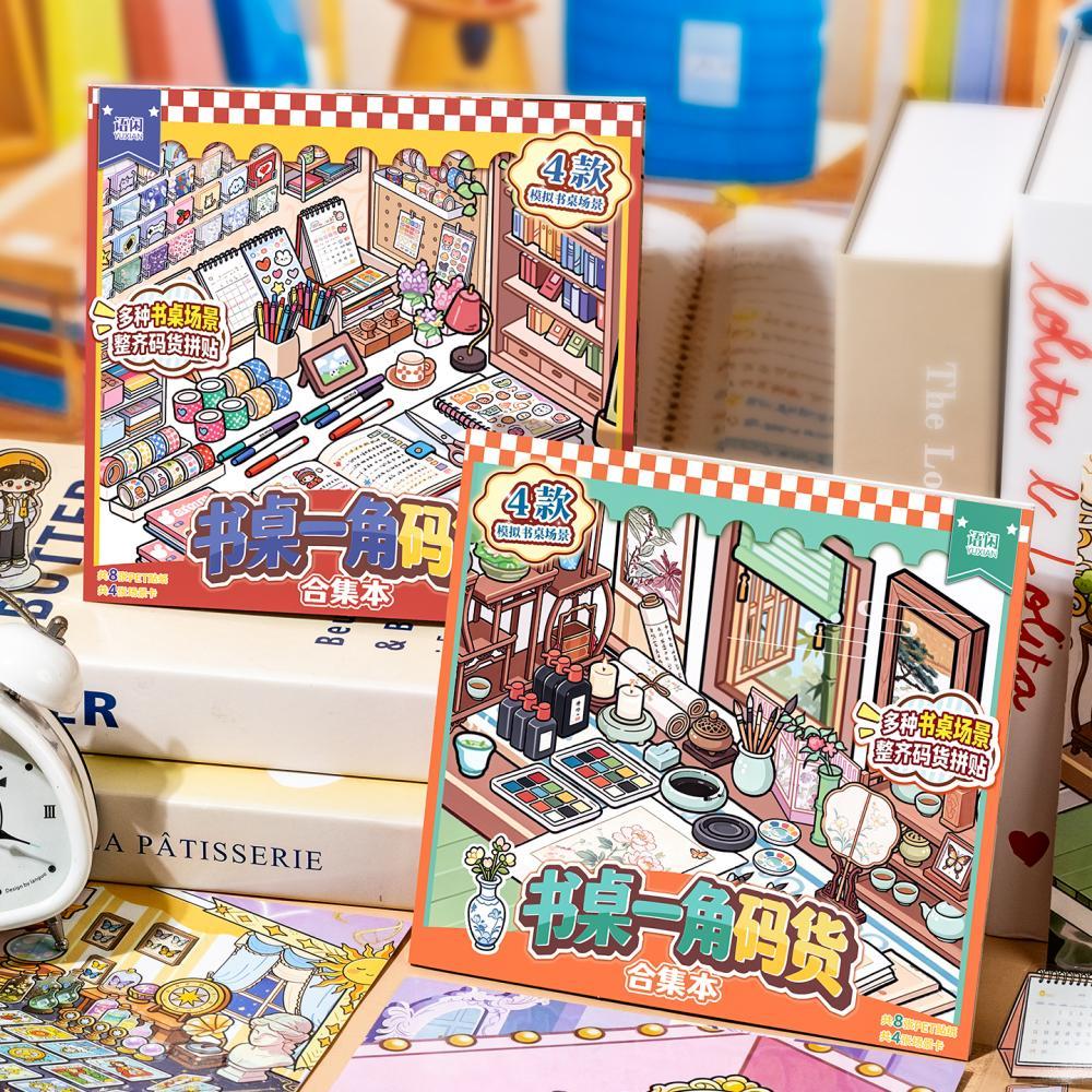 Desk Setup For Journaling - Card Lover 12 Pezzi [Serie Angolo