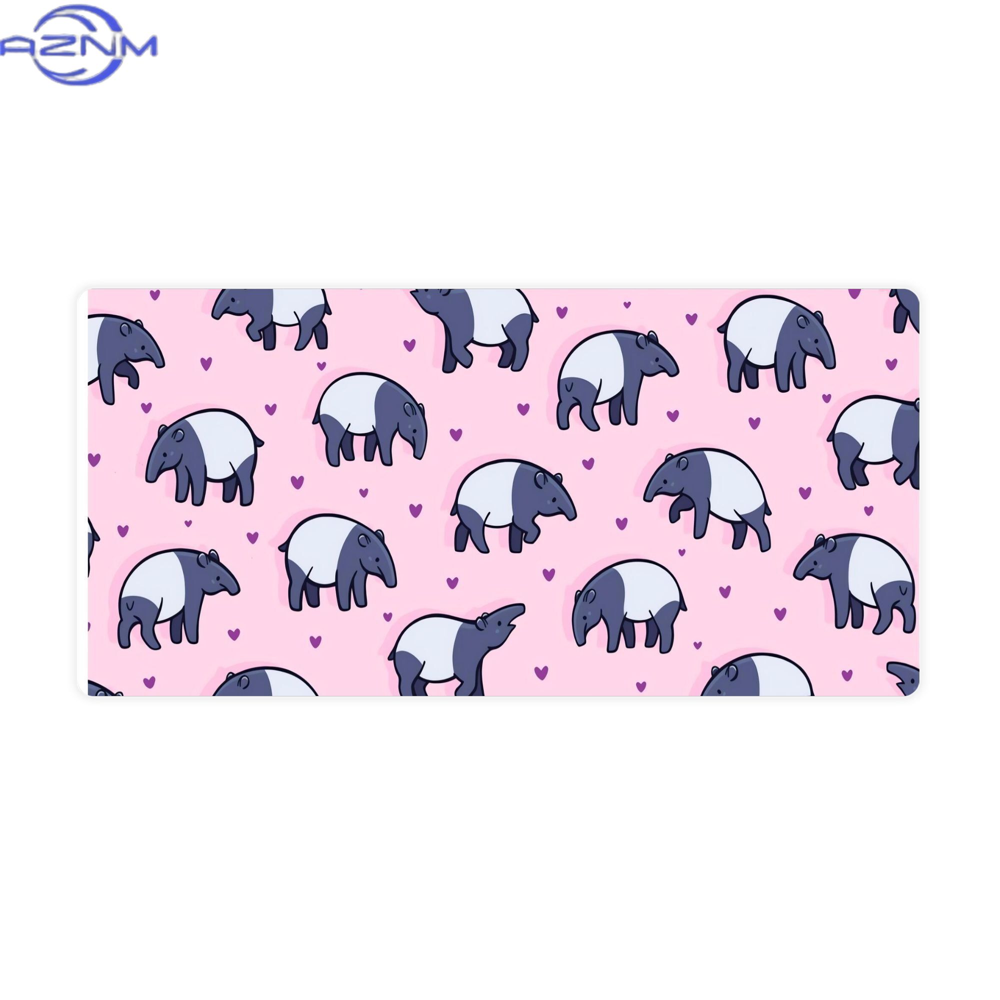 Desk Setup Streaming - Tappetino da scrivania grande Tiny Tapirs