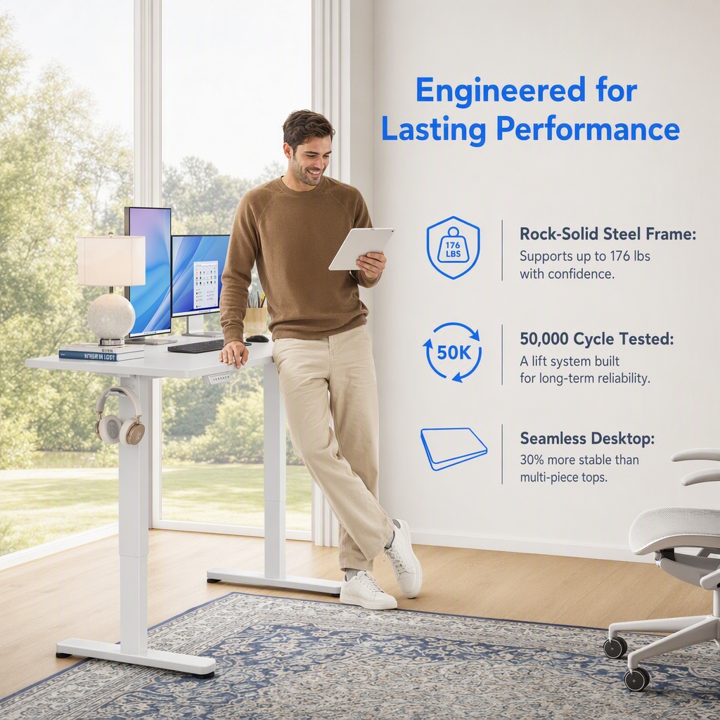 Scrivania Elettrica Regolabile - Desk Setup Height recensione e prezzo