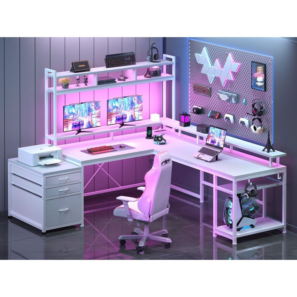 Scrivania a L da 104 Pollici p - Desk Setup L Shaped recensione e prezzo