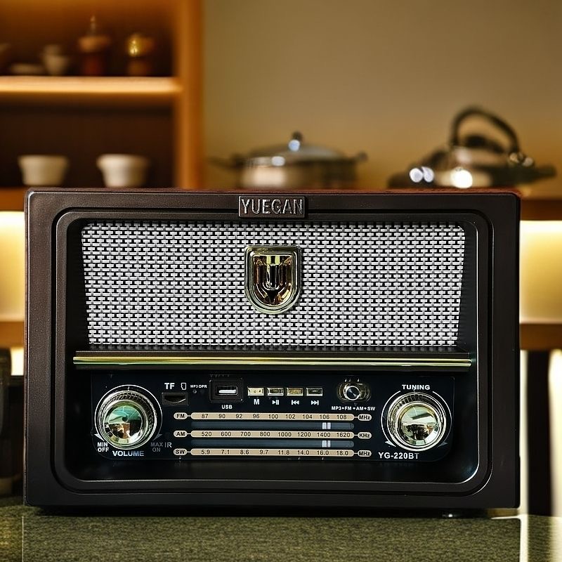 Radio Retrò da Tavolo con FM,  - Desk Setup Speakers recensione e prezzo