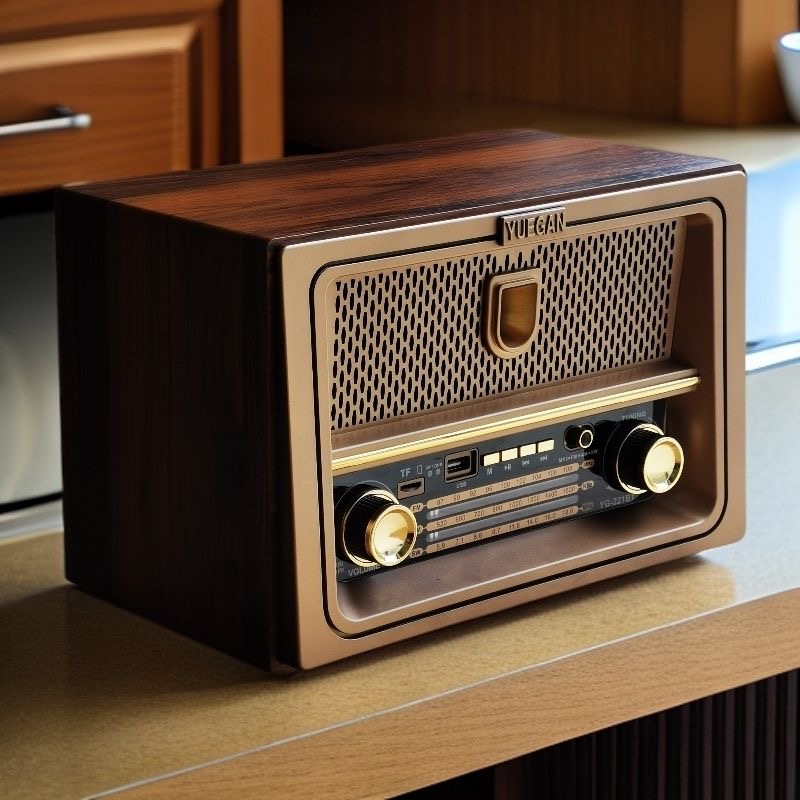 Radio Retrò da Tavolo con FM,  - Desk Setup Speakers recensione e prezzo