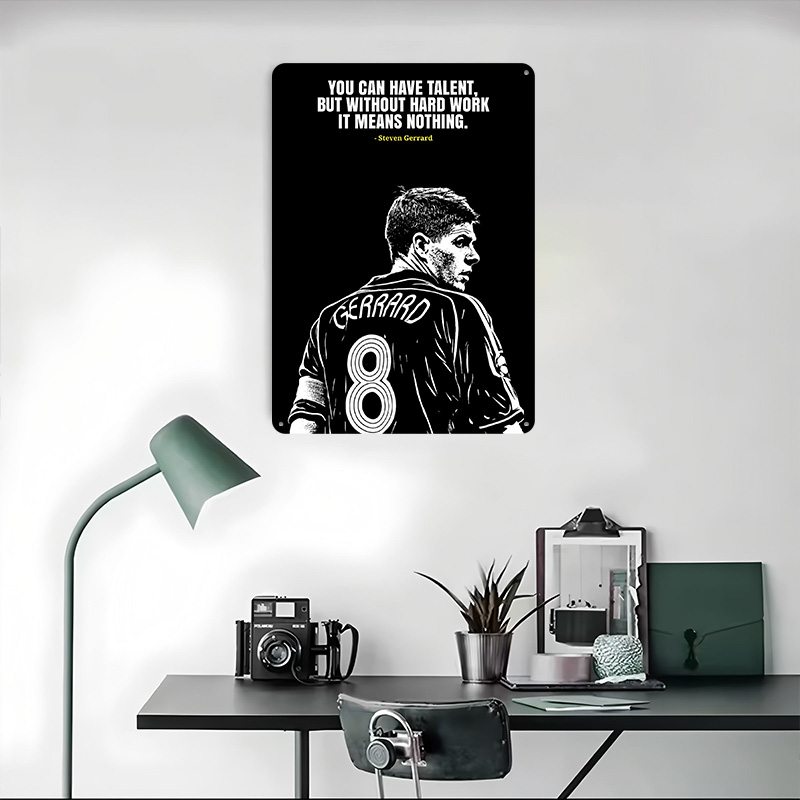 Poster in Metallo con Citazion - Desk Setup Poster recensione e prezzo
