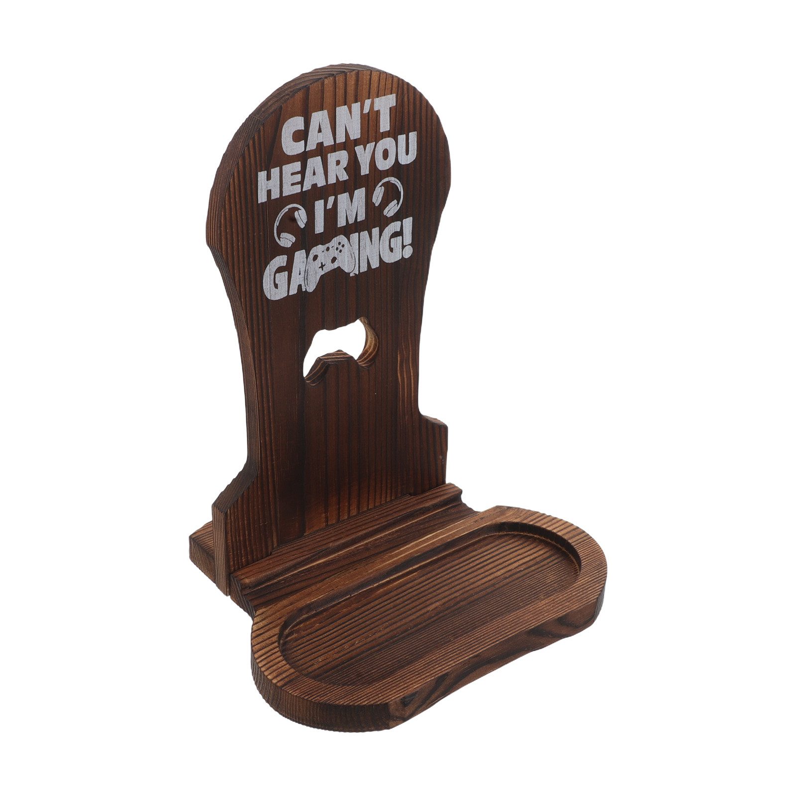 Supporto per cuffie da gaming, - Desk Setup Wood recensione e prezzo