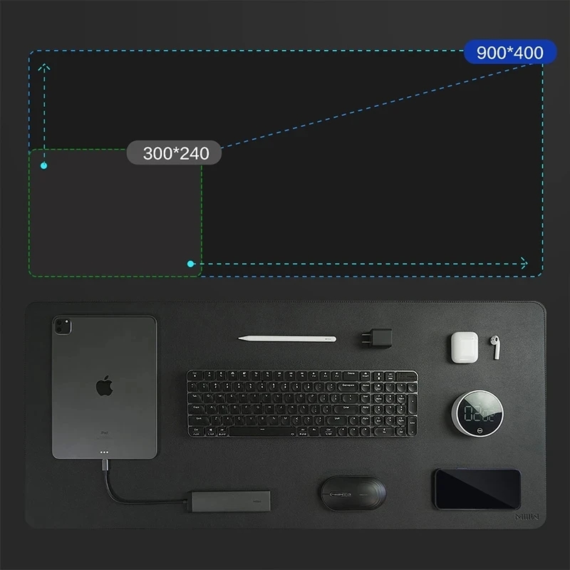 MIIIW Tappetino per mouse in s - Desk Pad Leather Large recensione e prezzo