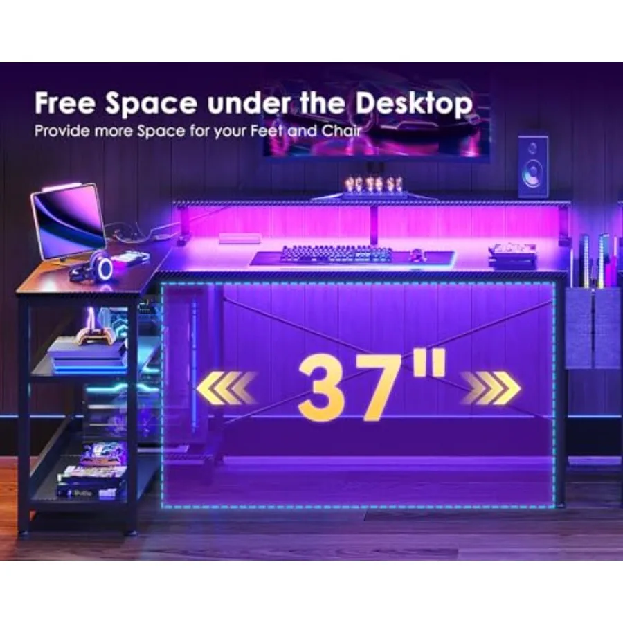 Scrivania da gaming a forma di - Desk Setup L Shaped recensione e prezzo