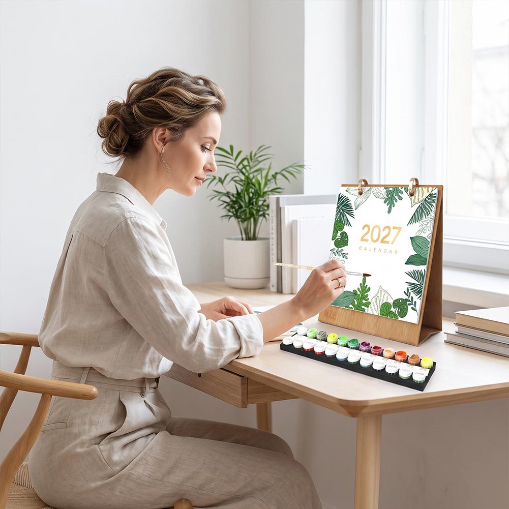 Calendario da tavolo fai-da-te - Desk Setup Wood recensione e prezzo