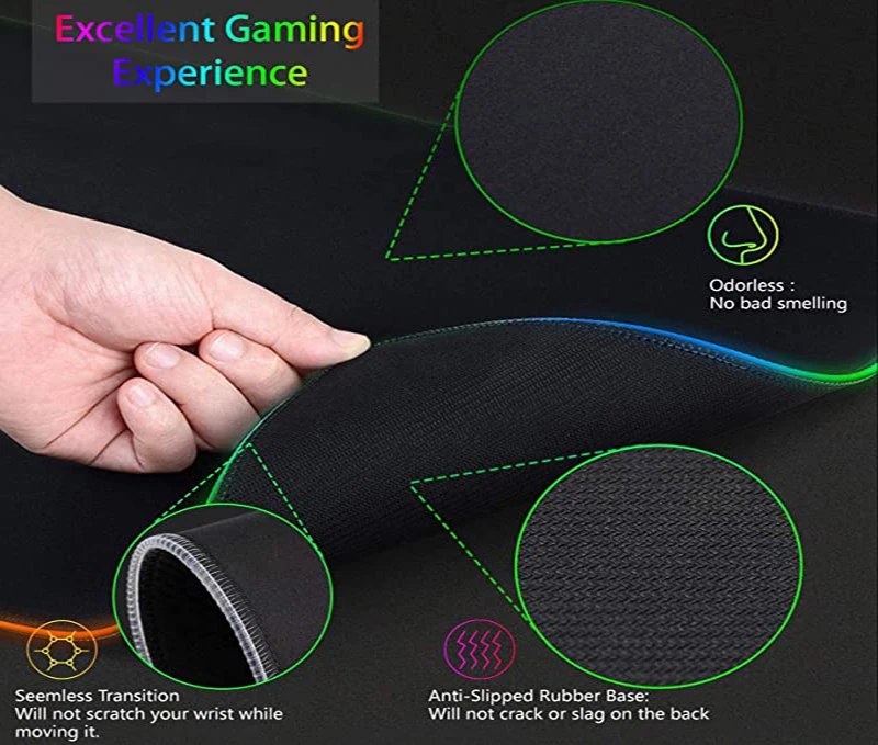 Tappetino per Mouse XXL RGB HD - Desk Setup Rgb recensione e prezzo