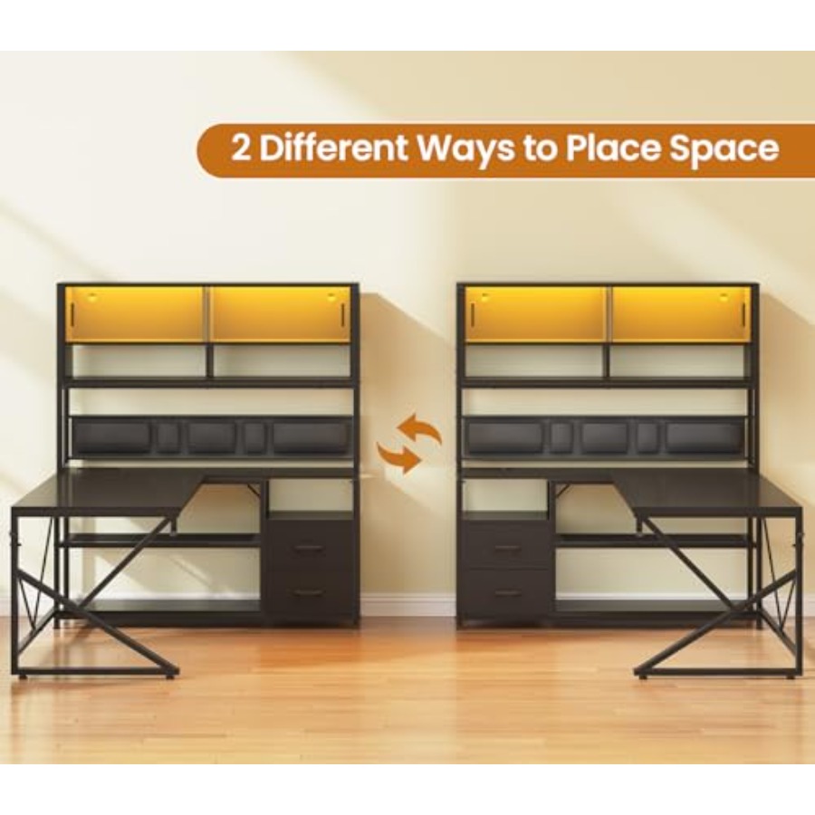 Scrivania da gaming a forma di - Desk Setup L Shaped recensione e prezzo