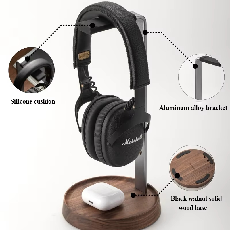Supporto Universale per Cuffie - Desk Setup Wood recensione e prezzo