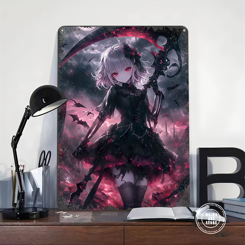 Poster Ragazza Demone Grim Rea - Desk Setup Poster recensione e prezzo