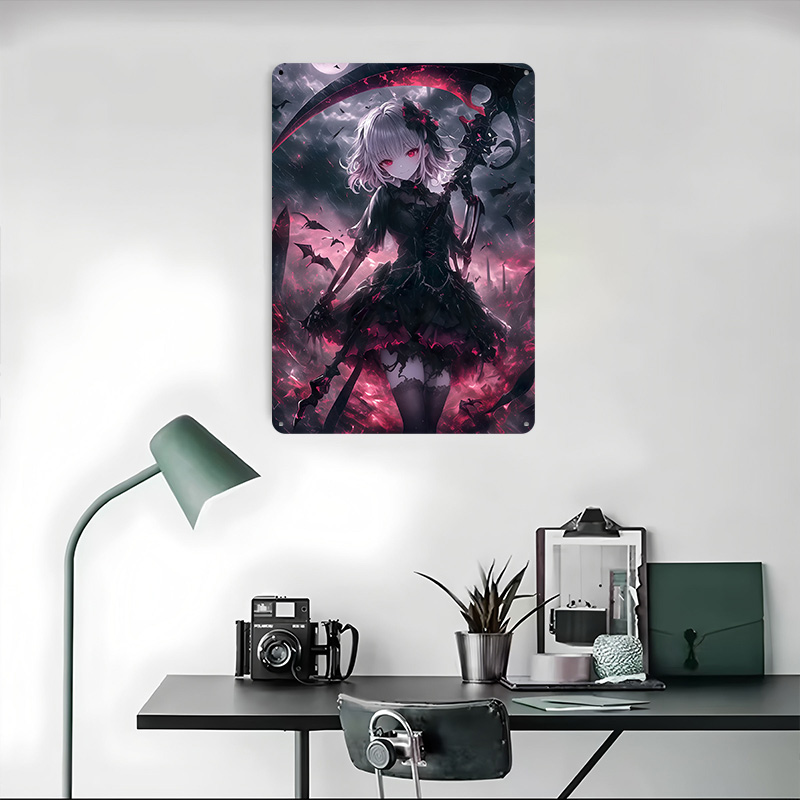 Poster Ragazza Demone Grim Rea - Desk Setup Poster recensione e prezzo