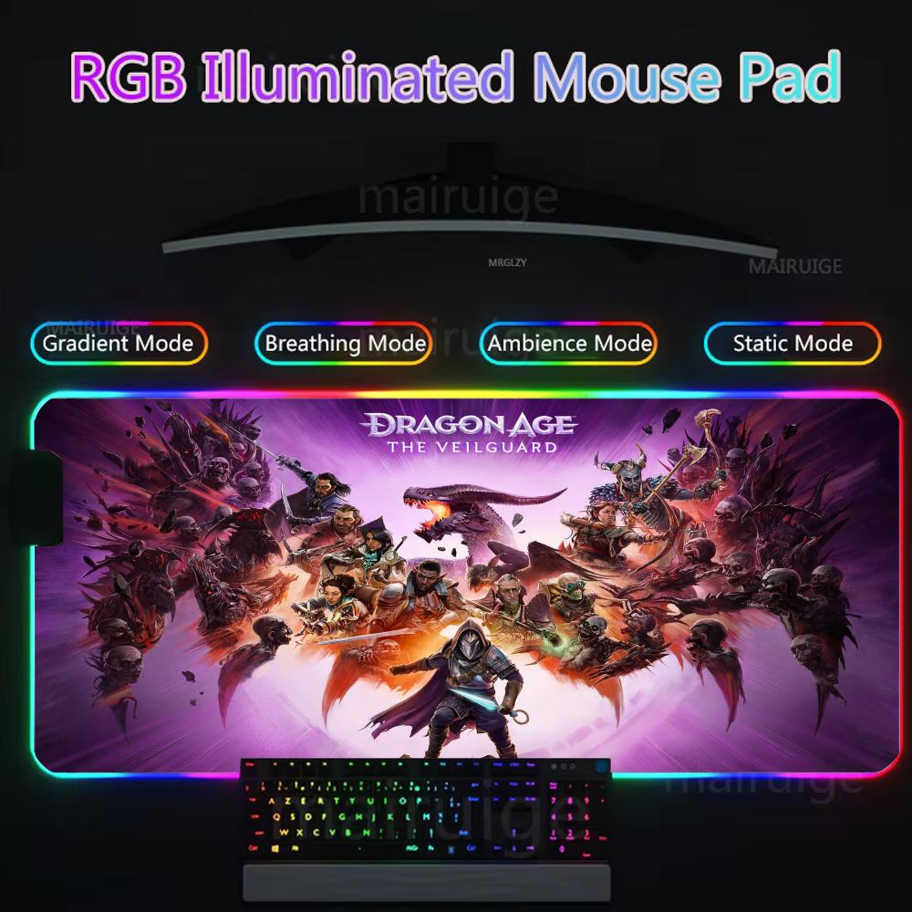 Dragon Age The Veilguard Mouse - Desk Setup Rgb recensione e prezzo
