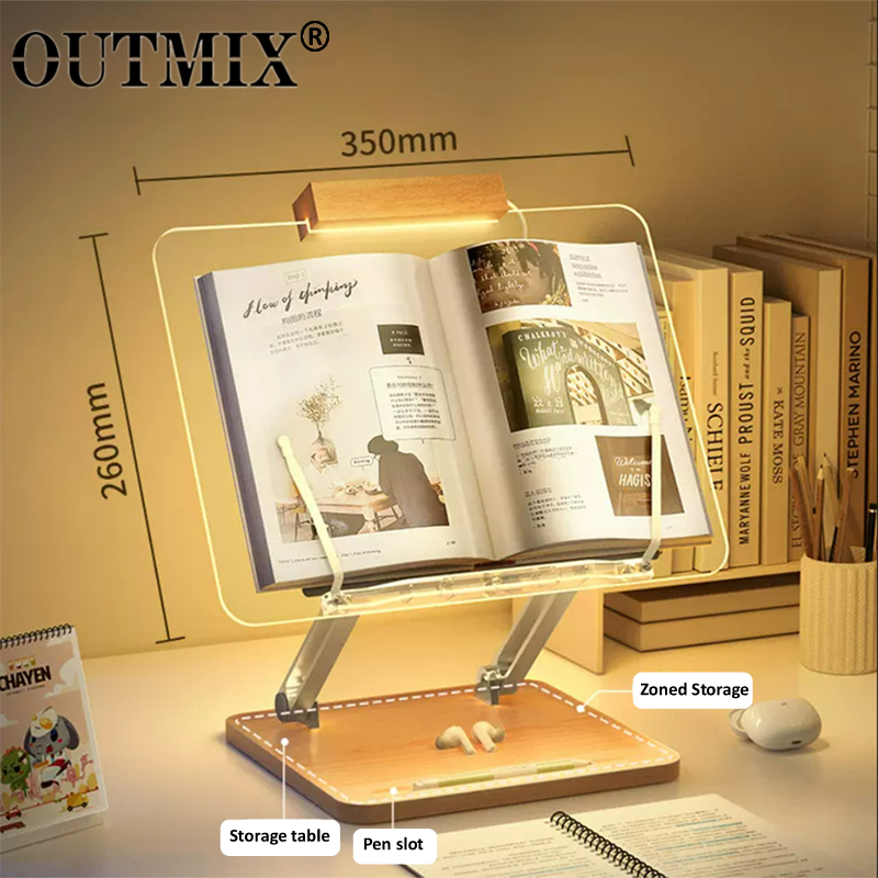 Supporto da Lettura in Legno c - Desk Setup Wood recensione e prezzo
