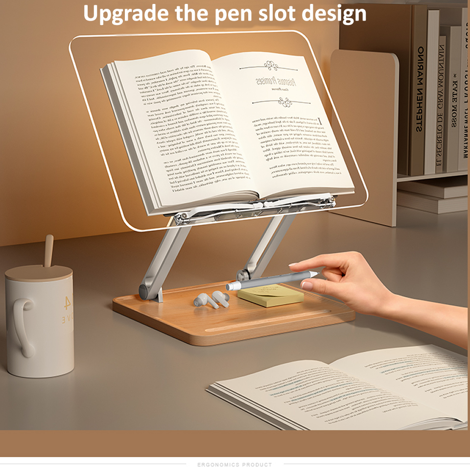 Supporto da Lettura in Legno c - Desk Setup Wood recensione e prezzo