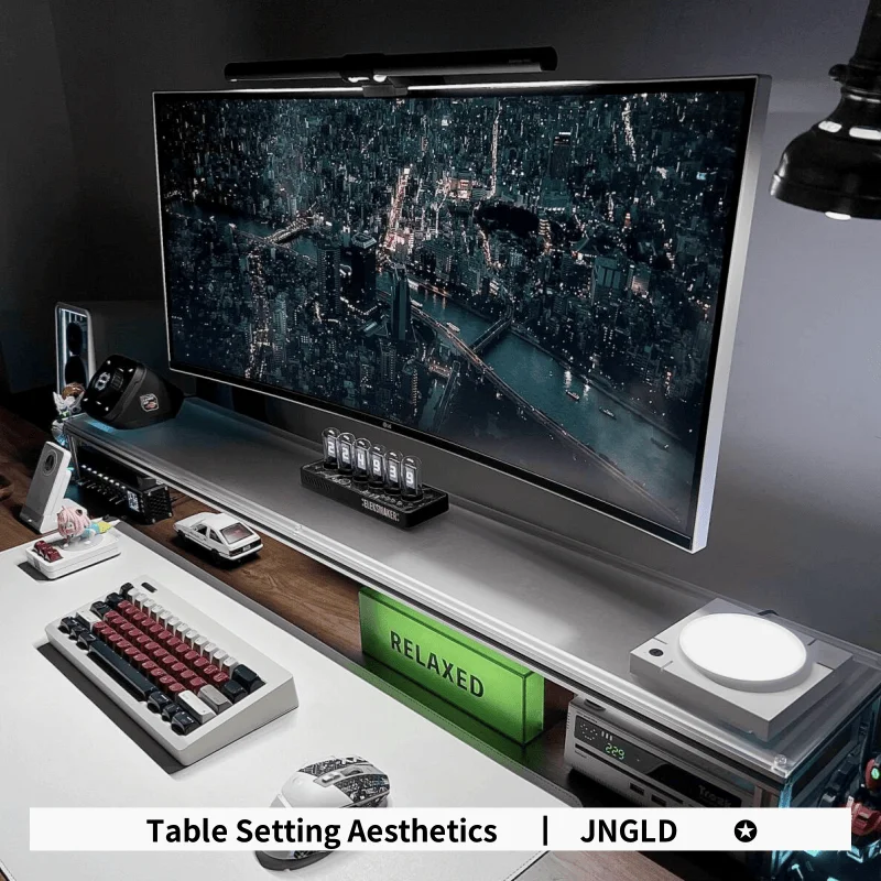 Supporto per monitor in allumi - Desk Setup Height recensione e prezzo