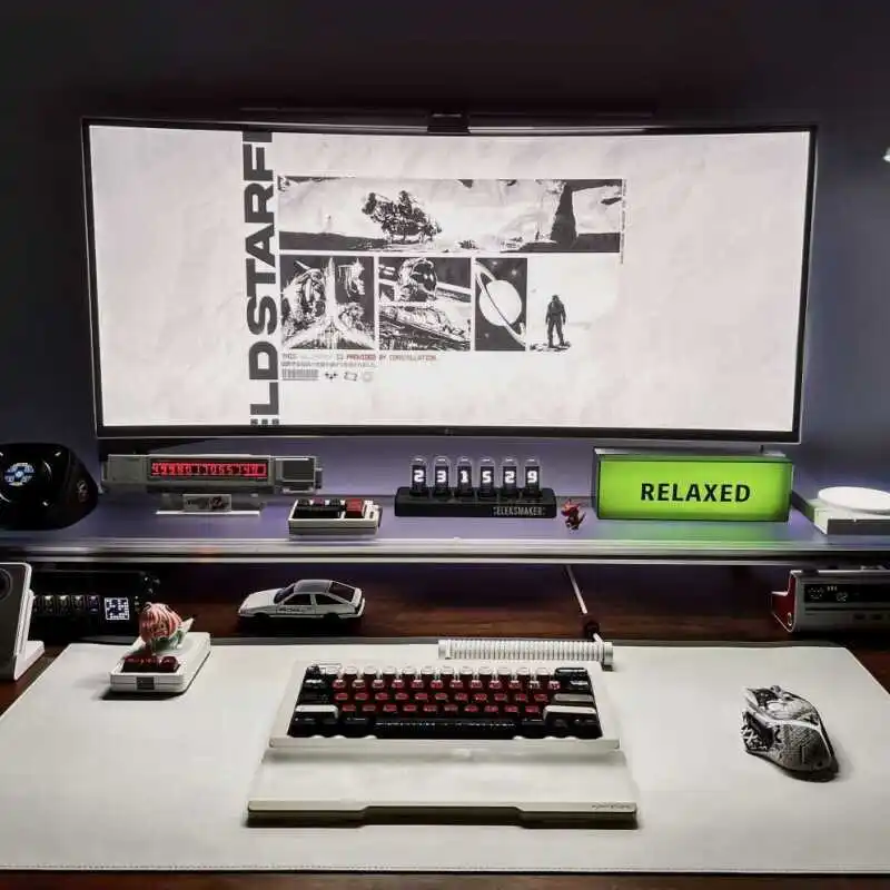 Supporto per monitor in allumi - Desk Setup Height recensione e prezzo